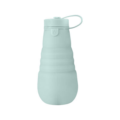 Μπουκάλι νερό μαλακό πτυσσόμενο 500Ml σιλικόνης ODM cOem για το τρέξιμο