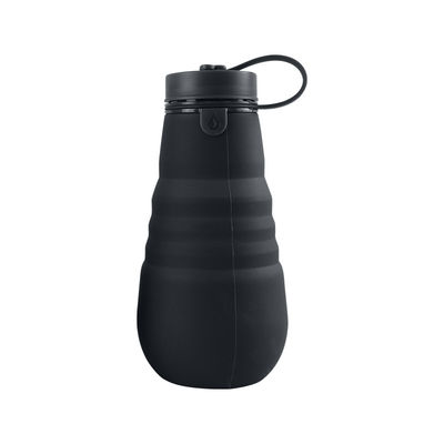 Μπουκάλι νερό μαλακό πτυσσόμενο 500Ml σιλικόνης ODM cOem για το τρέξιμο