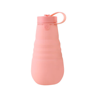 Μπουκάλι νερό μαλακό πτυσσόμενο 500Ml σιλικόνης ODM cOem για το τρέξιμο