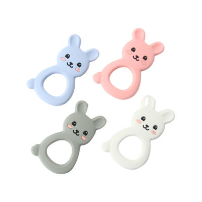 Ζωικό μωρό Teether BPA σιλικόνης γατακιών γατών ελεύθερο για την οδοντοφυΐα μικρών παιδιών