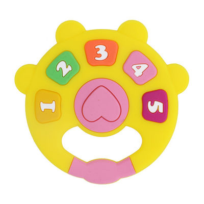 Ασφαλές μωρό Teether Eco σιλικόνης βαθμού τροφίμων φιλικό για το μικρό παιδί