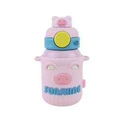 550ml φλυτζάνι Thermos ανοξείδωτου με την κάλυψη σιλικόνης βαθμού τροφίμων