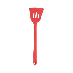 Κόκκινη γκριζόλευκη Spatula σκευών για την κουζίνα σιλικόνης χρωμάτων καθορισμένη καυτή απόδειξη με το χρώμα Panton