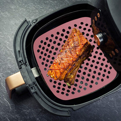 Fryer αέρα σιλικόνης βαθμού τροφίμων αντικολλητικό πολυ χρώμα χαλιών ψησίματος