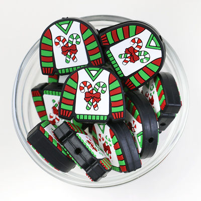 Προσαρμοσμένα Χριστουγεννιάτικα Σιλικόνιο Focal Beads