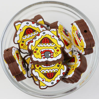 Προσαρμοσμένα Χριστουγεννιάτικα Σιλικόνιο Focal Beads