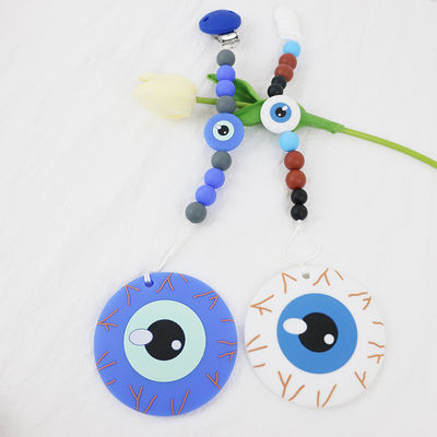 Μαλακή και εύκαμπτη σιλικόνη Teether για τη σιλικόνη μωρών DIY μηνών 0-36 teether keychains για αποκριές
