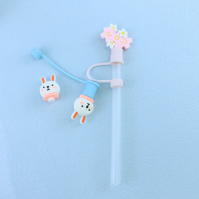 Χονδρικά διαθέσιμα Straw Topper Charms για διαφορετικό μέγεθος υλικού Straw Sippy