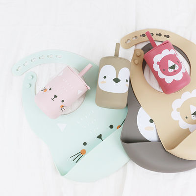 OEM Baby Feeding Bib - Ένα κομμάτι σε μια πολυσακούλα για μωρά και βρέφη που τρέφονται με σιλικόνιο