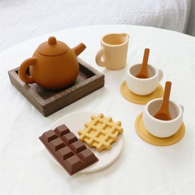 Παϊζέν Φαμπρίκα Νέα άφιξη 17 κομμάτια 11pcs Set Παιδιά απόγευμα τσάι Σιλικόνη μωρό παιχνίδι τσαγιέρα Set