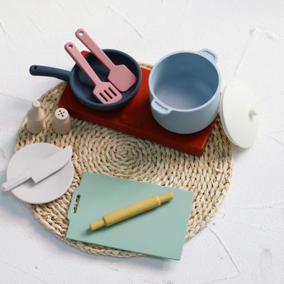 Εργοστάσιο Νέο άφιξη Pretend Play Set Μαγειρική Παιχνίδια Montessori Εκπαίδευση Silica Gel Μαγειρική Παιχνίδι Σιλικόνης