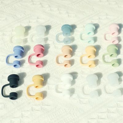 Προσαρμοσμένα Σιλικόνιο Straw Toppers για Tumblers Σιλικόνιο Straw Cap Καπέλα PVC Ελεύθερο BPA Ελεύθερο