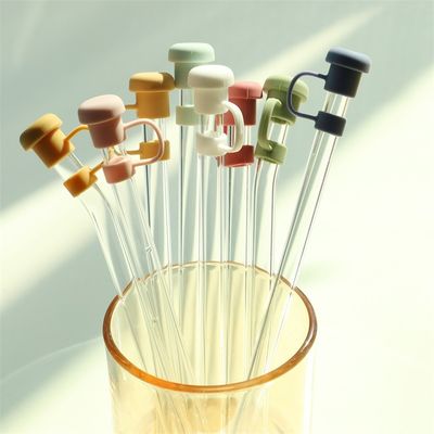 Προσαρμοσμένα Σιλικόνιο Straw Toppers για Tumblers Σιλικόνιο Straw Cap Καπέλα PVC Ελεύθερο BPA Ελεύθερο