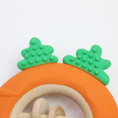 Καρότο Factory Baby Bpa δωρεάν Wholesale Σιλικόνη παιδικά δόντια παιχνίδια Bpa δωρεάν Baby σχήμα δόντια τέλειο μέγεθος για το μικρό χέρι
