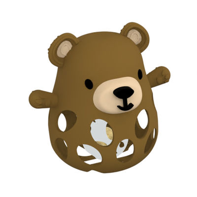 Ζώο Fox And Bear Ιατρική βαθμίδα ανακούφιση για τα μωρά 0-6 μηνών ηρεμεί πόνος οδοντοστοιχίας Σιλικόνη οδοντοστοιχία για τα μωρά με εύκολη λαβή