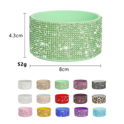 Χονδρικό φλιτζάνι Glitter Σιλικόνη μπότα για 20-40oz Bottle Cover Κάτω Κάλυψη μανίκι Προστατευτική μπότα τσαγιού τυπωμένο