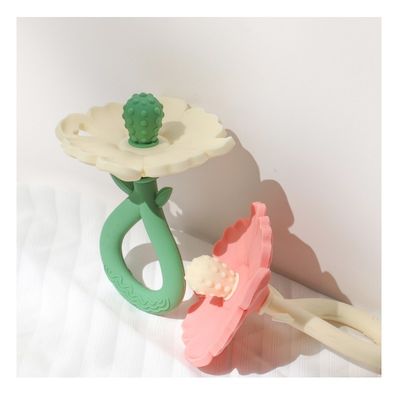 PAISEN Custom Flower Baby Feeding Teether Chew Toys Food Grade Baby Silicone Teether Molar Toys Baby Hand Teether προϊόν που χρησιμοποιείται για την παρασκευή των παιδικών δοντιών