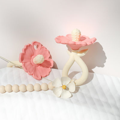 PAISEN Custom Flower Baby Feeding Teether Chew Toys Food Grade Baby Silicone Teether Molar Toys Baby Hand Teether προϊόν που χρησιμοποιείται για την παρασκευή των παιδικών δοντιών
