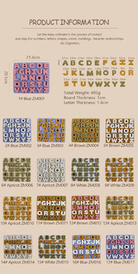 Νέο Σχεδιασμό 3D Σιλικόνιο Παζλ Jigsaw Παιδικά Παιχνίδια Για Νεογέννητα Montessori Παζλ Γνωσιακά Παιχνίδια Ταμπλό Παιχνίδια Παιδικής Εκπαίδευσης