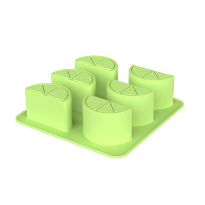 Προσαρμοσμένο BPA Free Round Ice Cube Tray BPA-Free με κάλυμμα και κάδο Εύκολο να απελευθερωθεί Ice Mold Cube Mold για παγοσφαίρες