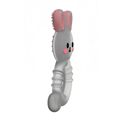 2025 Εργοστάσιο Bunny Cute Design Διαφανές Αισθητικό Παγωτό Παγώσιμο Σιλικόνιο Νερό Γεμισμένο Δόντι
