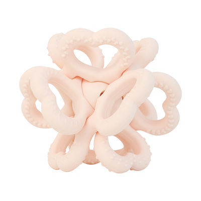 PAISEN BSCI Ράτλ Μωρό Teether μπάλα παιχνιδάκι BPA δωρεάν Σιλικόνη μαλακό μπάλα εύκολο να κρατήσει Teether για μωρά ηλικίας 6 μηνών+