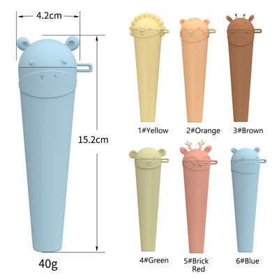 PAISEN Ζώα Σιλικόνη Popsicle Maker BPA δωρεάν επαναχρησιμοποιήσιμα πάγο Pop Mold Πλυντήριο πιάτων ασφαλές σπιτικό παγωτό Mold με μπαστούνια