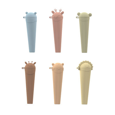 PAISEN Ζώα Σιλικόνη Popsicle Maker BPA δωρεάν επαναχρησιμοποιήσιμα πάγο Pop Mold Πλυντήριο πιάτων ασφαλές σπιτικό παγωτό Mold με μπαστούνια