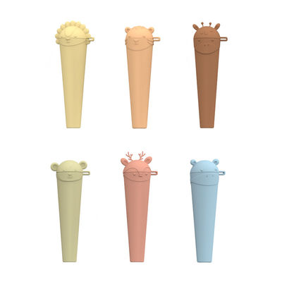 PAISEN Ζώα Σιλικόνη Popsicle Maker BPA δωρεάν επαναχρησιμοποιήσιμα πάγο Pop Mold Πλυντήριο πιάτων ασφαλές σπιτικό παγωτό Mold με μπαστούνια