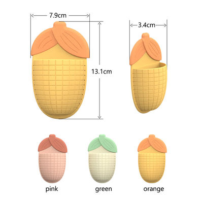 Χαριτωμένη θήκη οδοντόκρεμας σε σχήμα καλαμποκιού με βεντούζα – Πολυλειτουργικό οργάνωση μπάνιου
