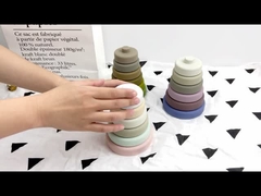 Πολυ λειτουργικά παιχνίδια σιλικόνης μωρών ζωηρόχρωμα με το φιλικό υλικό ιατρικού βαθμού Eco